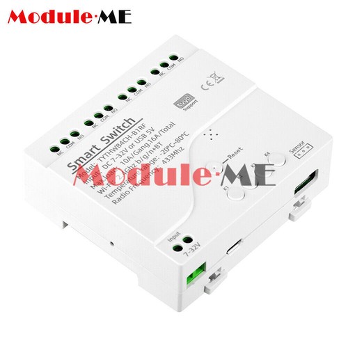 4 Channel Tuya Smart Temperature Humidity Switch Module Sensor Work For Home - Picture 13 of 18