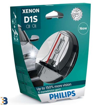 New! Philips D1S X-tremeVision Xenon PK32d-2 Headlamp 85415XV2S1 gen2 single