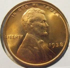 1938 P Lincoln Cent Better Grade BU coin (38PHG2)