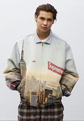 限定販売】 supreme 12ss Paisley Harrington Jacket ブルゾン ...