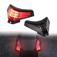 2PCS Rear Smoked LED Tail Lights for Can-Am Ryker 600/900 2019-2024 Rally