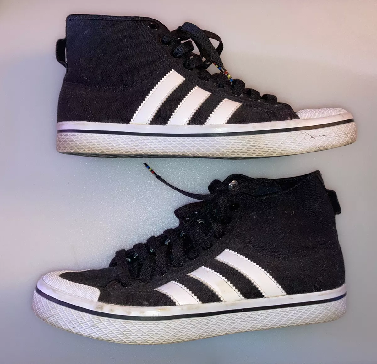 adidas nizza black high