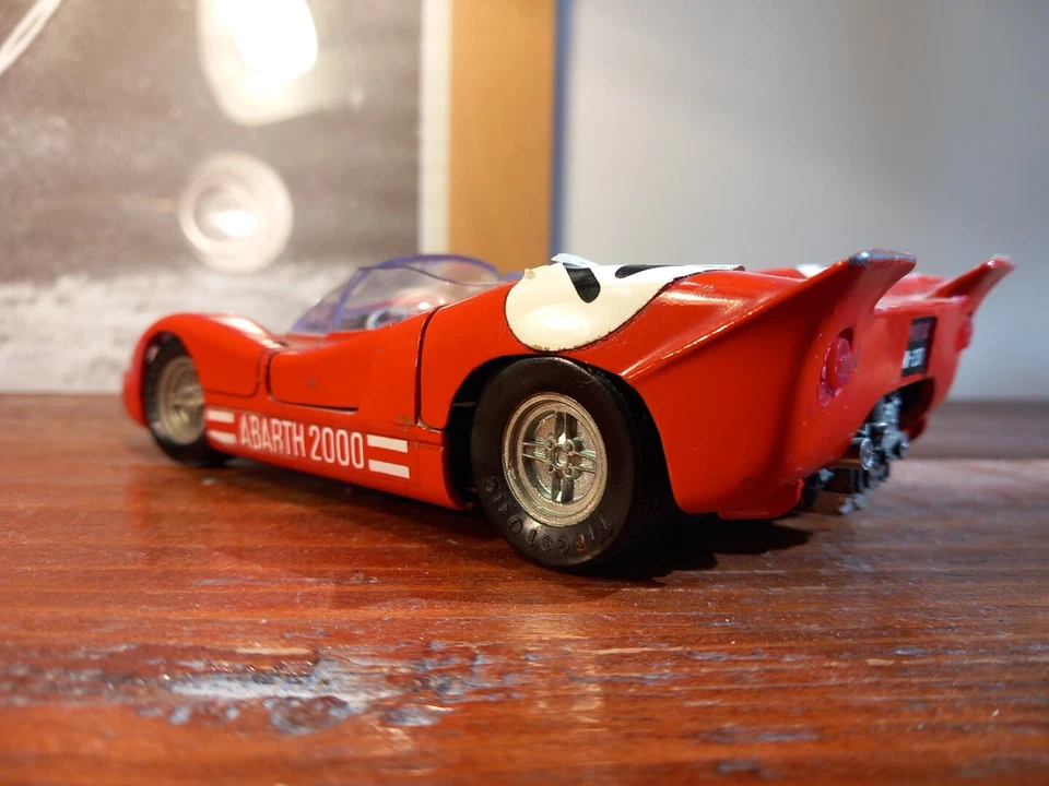 Modello Politoys-M N 584 Abarth 2000 1/25 Made In Italy - Immagine 4 di 4
