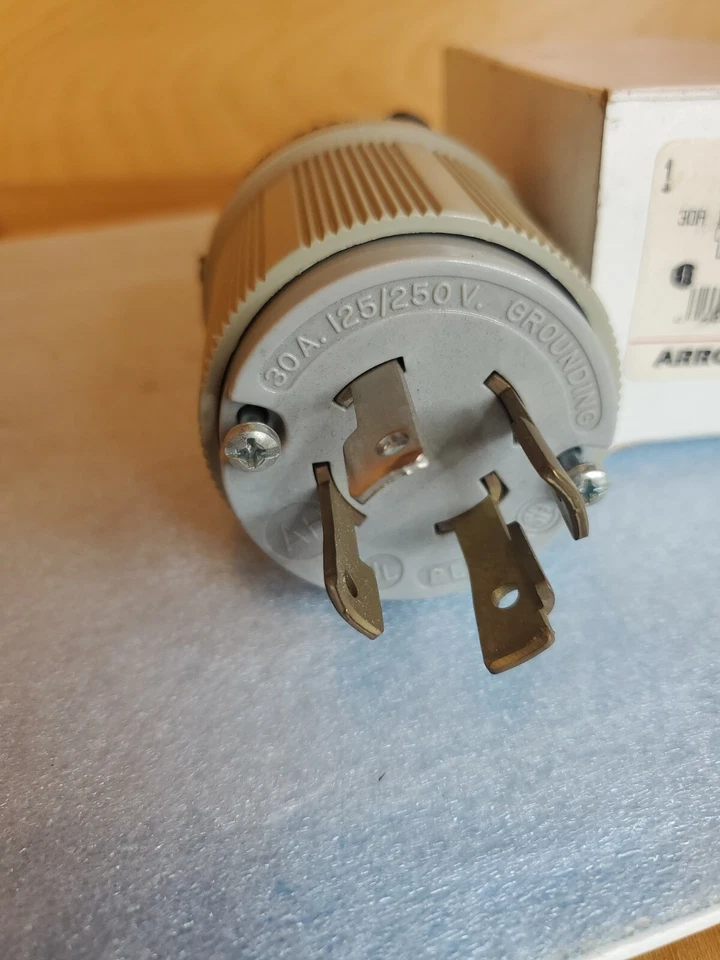 ARROW-HART  AH6512 30A 125/250V 3P 4W NEMA L14-3 AH6512 NEW IN BOX *IN*STOCK*USA - Image 4 of 4