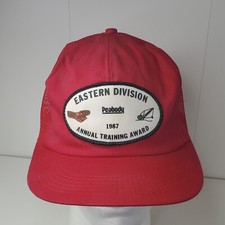 VTG Peabody Coal Company Eastern Division Trucker Hat Patch Snapback Cap 1987