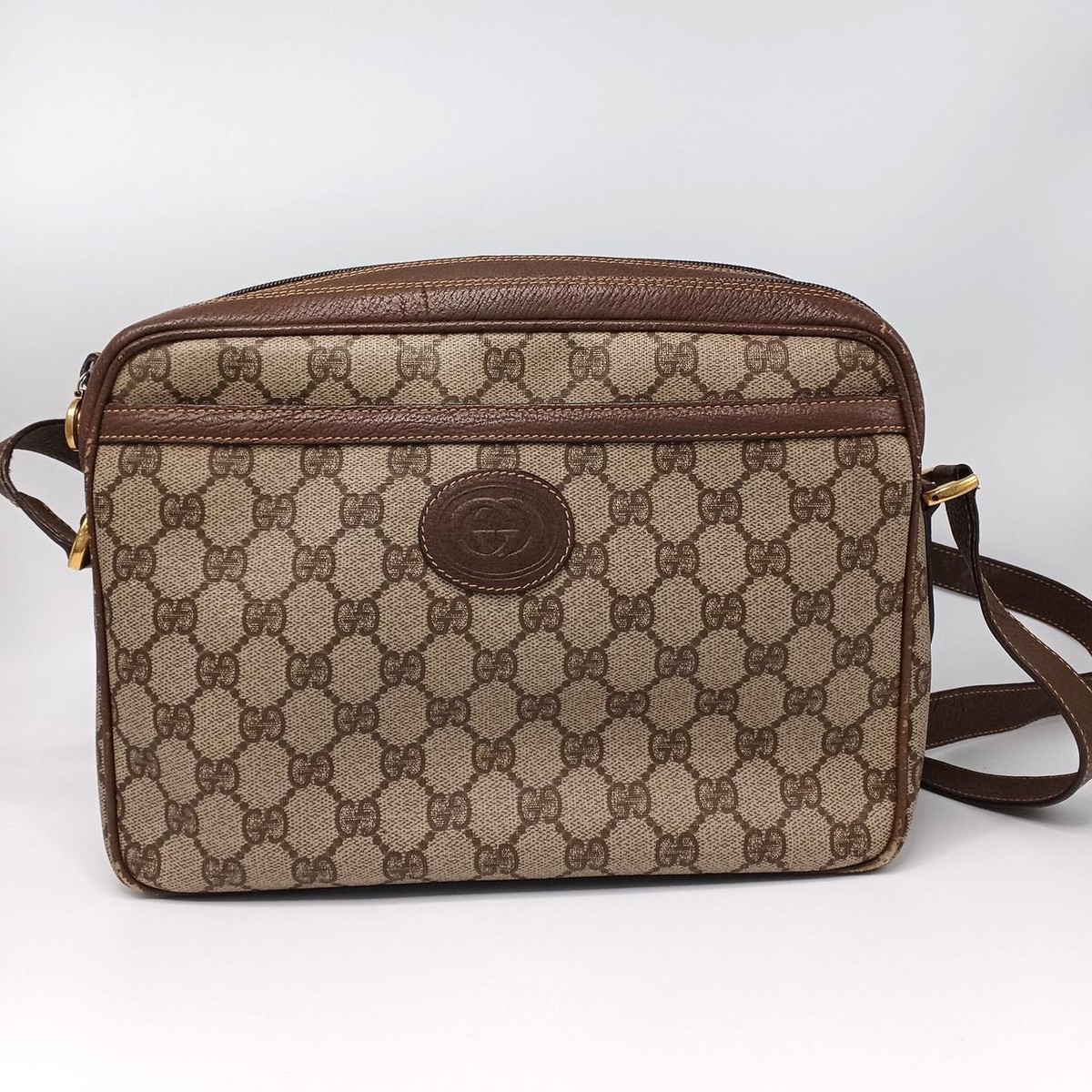バッグ 849 vintage old gucci one shoulder bag 849 vintage old gucci one shoulder bag - メルカリ