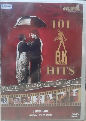 101 R K Film Hits Raj Kapoor 101 Bollywood Hindi Songs DVD (Set