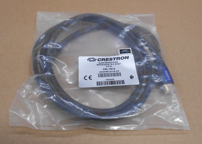 NEW CRESTRON CBL-HD-6 6' FOOT HDMI INTERFACE CABLE CATERGORY 2 18GBPS (4 AVAIL)