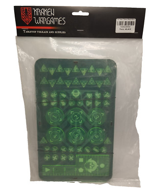 Kraken Wargames Tokenboard Apocalypse 40k Tabletop Accessoires Warhammer Neu #