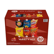 Frito-Lay Company, Frito Lay Variety Mix Variety Packs, 30 Count