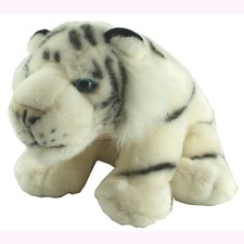White Plush Tiger 51 Inch