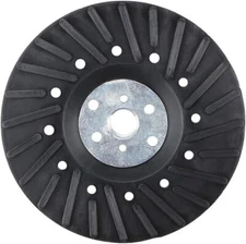 2 Pack - 5" x 5/8"-11 Resin Fiber Disc Backing Pad w/ Lock Nut for Grinder