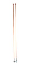 Jlp 3.5 Ft Tall 14 In Orange Snow Plow Marker Blade Set Plow Snowsports Utv-atv