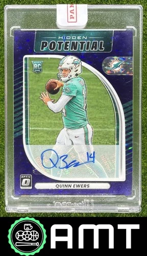 2025 Donruss Optic Quinn Ewers Purple Stars (RAW)