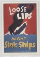1992 Pacific World War II Loose Lips Might Sink Ships #109 0e3