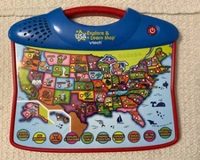 VTech USA EXPLORE & LEARN Map - Countless Features, Great for Homeschooling!!!