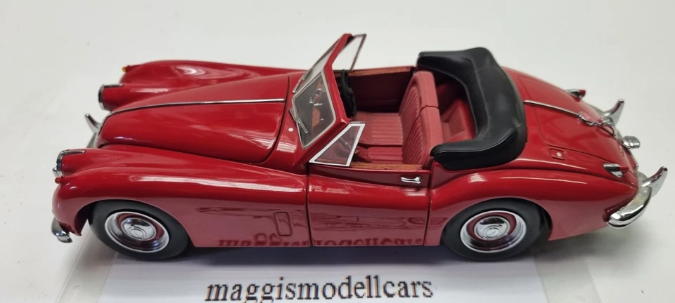 Jaguar XK 140 Roadster Bj 1954-57 Modellauto aus Sammlung Maßstab 1:18 Sun Star - Bild 4 von 4