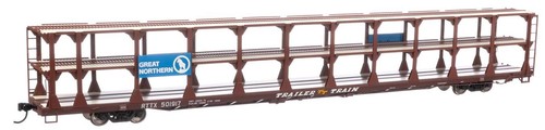 Spur H0 - Walthers  89' Flatcar Auto Rack Great Northern - 8211 NEU | Zustand: Neu