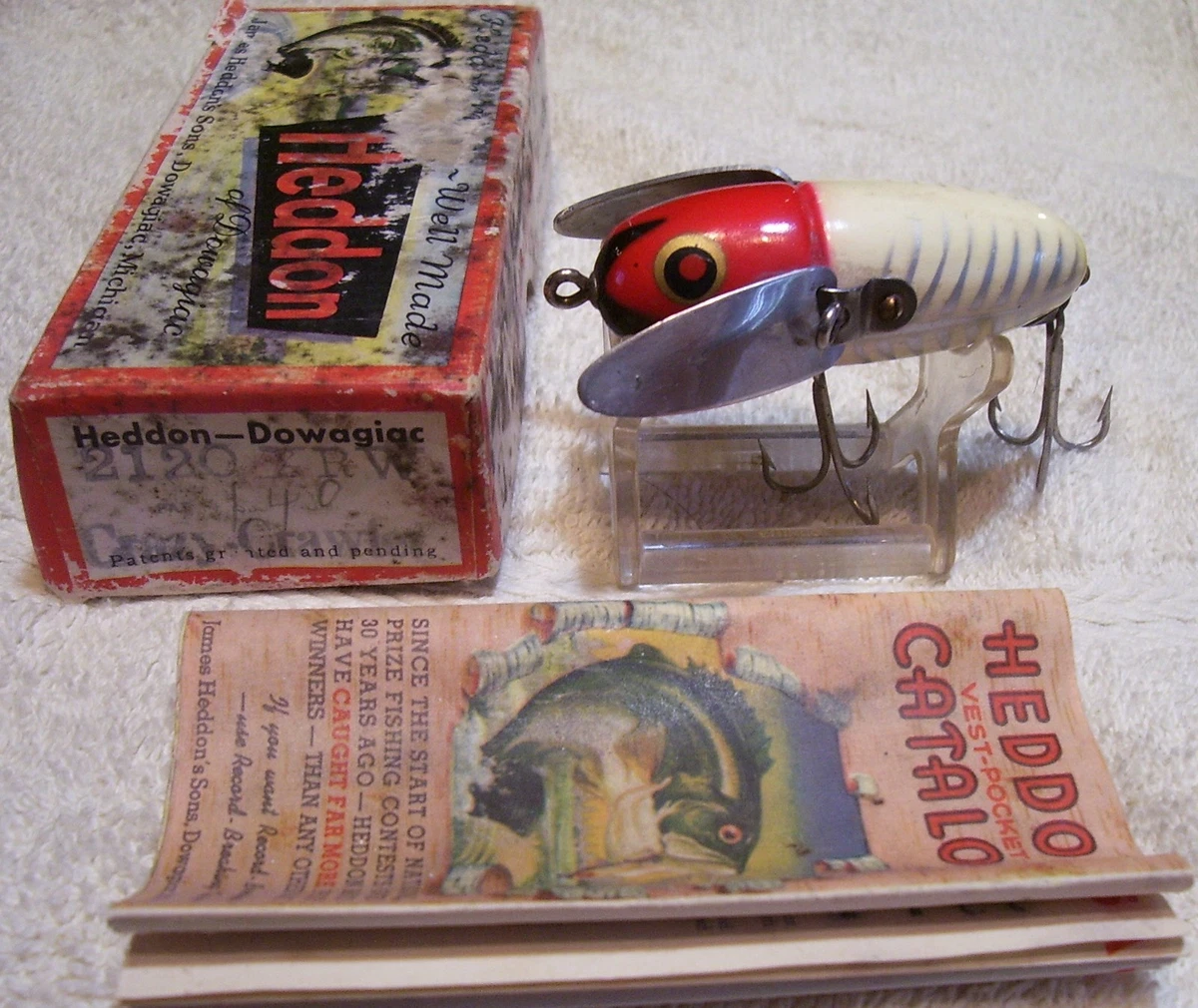 HEDDON MUSKY CRAZY CRAWLER #2152XS 箱付き 【公式通販】
