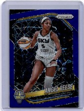 2025 Panini Prizm WNBA #92 Angel Reese Blue Velocity Prizms