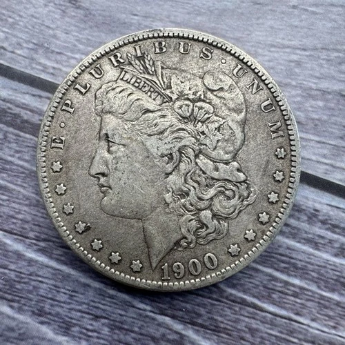 1900 o Morgan Silver Dollar $1 Coin New Orleans Circulated 90% Silver