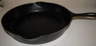 Vintage Griswold 9 "Erie" 710 X Cast Iron Frying Pan