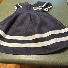Rare Editions Girls Navy and White Sailor Dress 2T Nice Quality