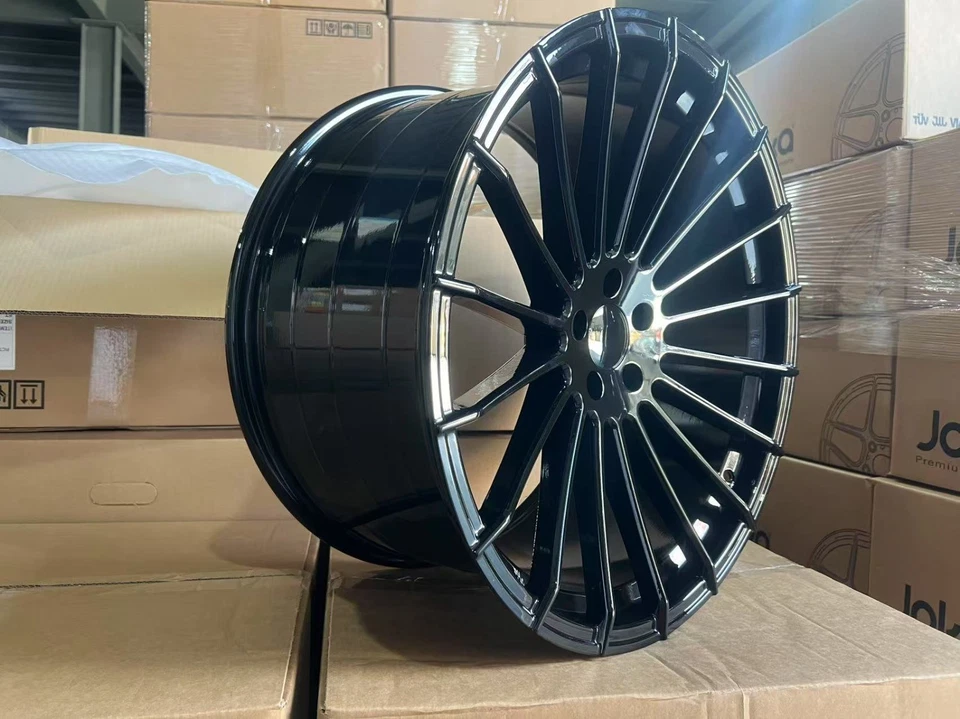 22 Zoll HAXER®️ Konkave Felgen Glanzschwarz BMW X5 X6+MERCEDES ML GLE AMG *NEU* - Bild 3 von 4