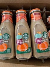 3 Pack Starbucks Frappuccino Pumpkin Spice Latte Iced Coffee Drink 13.7 oz each