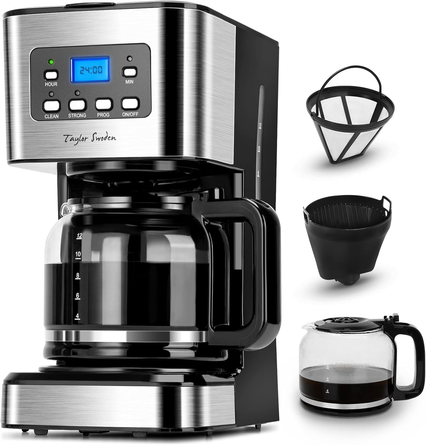 Taylor Swoden Darcy Macchina Caffè Americano 950W 1.5L - Prezzo Offerta
