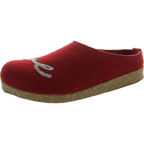 Haflinger Damen rot Logo Wolle Clogs 37 Brittany and Hanna Factory Outlet 6593 - Bild 1 von 3