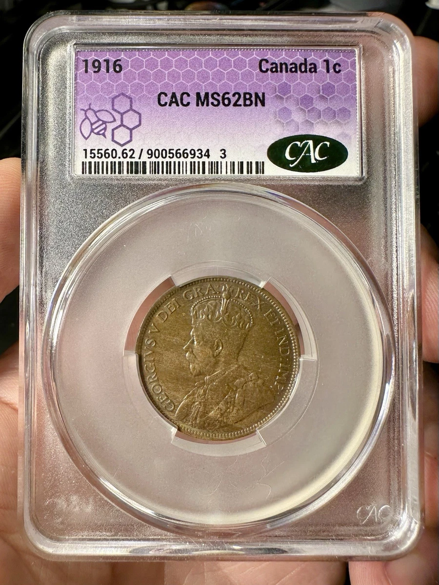 Uncertified MS 62 Graded Canadian Large Cents for sale | eBay