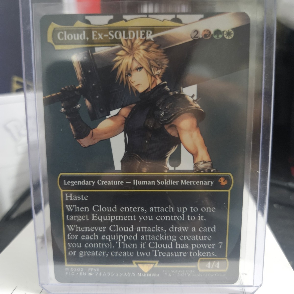 Cloud, Ex-SOLDIER (Borderless) Commander: Final Fantasy