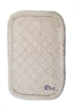 goDog BedZzz Bubble Bolster with Chew Guard Technology XSmall Shag Tan