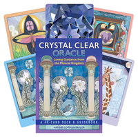 Crystal Clear Oracle Karten Set 40 Karten Mit Begleitbuch Von Bear & Company