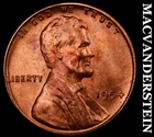 1954 Lincoln Wheat Cent - Choice Gem Brilliant Unc  No Reserve  #G7929