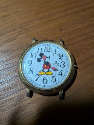 Lot of Lorus Mickey Mouse V501-0A20 , Xanadu, and Giovani watches PARTS  ONLY