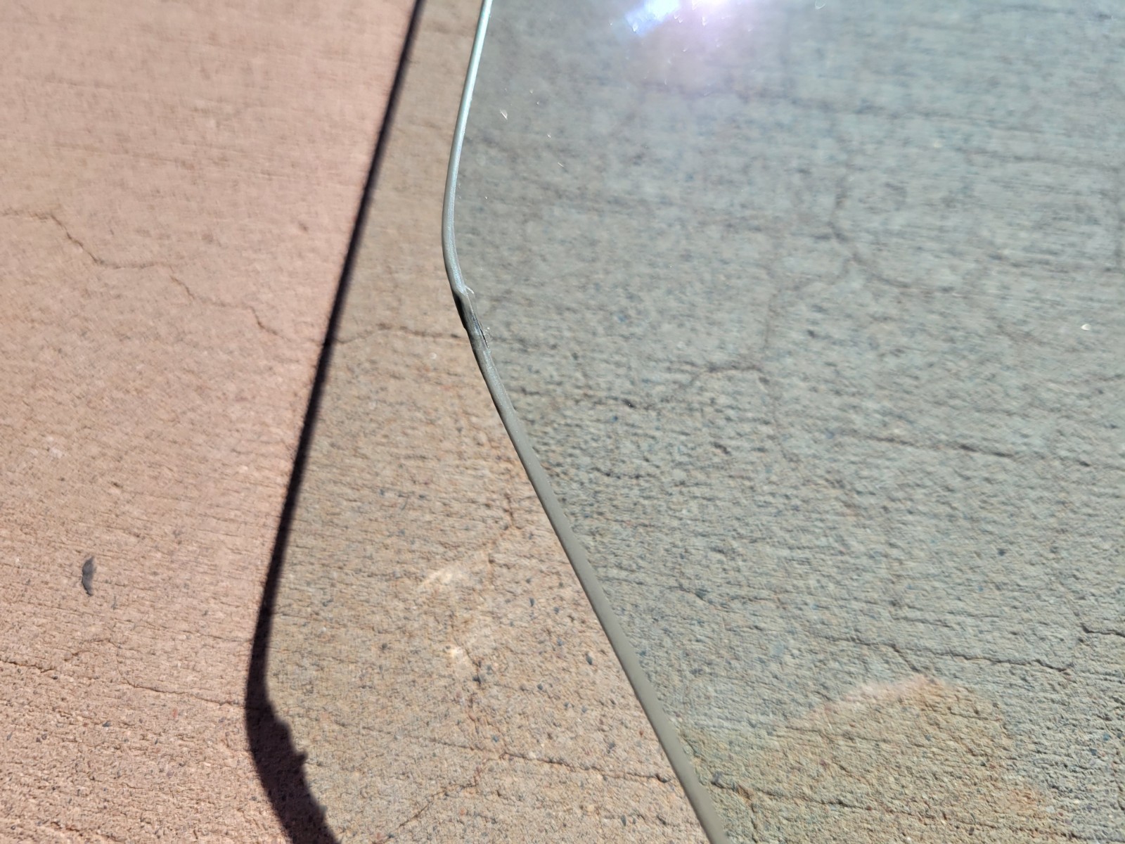 Chrysler TC Maserati Passenger Right Front Door Window Glass Sicursiv 43R 000981