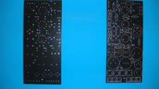 Driver PCB per amplificatore valvolare OTL 30, 60 o 90 Watt, solo schede 2xbare. PCB vuoto