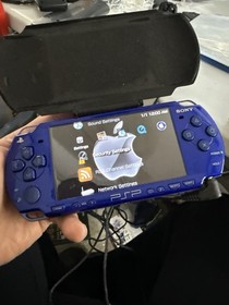 Sony PSP 2001 Handheld Tested With Case, Charger And Protective Front Cover