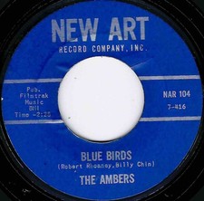 NORTHERN SOUL - AMBERS - BLUE BIRDS - NEW ART