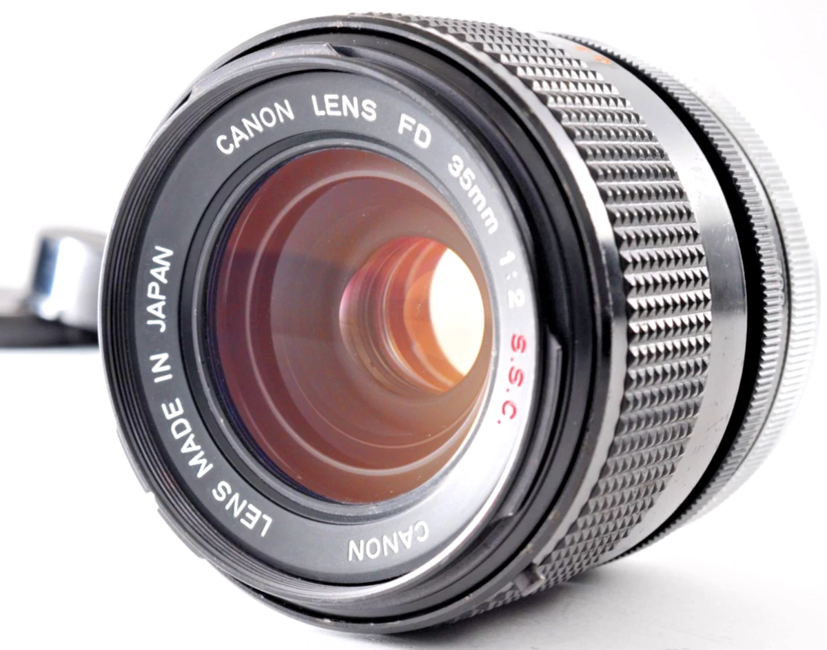 Canon FD 35mm f/2 Camera Lenses for sale | eBay