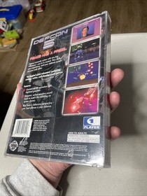 Sega Saturn Defcon 5 Video Game - 1995 Sealed New With Tears On The Wrapping