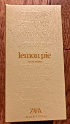 Zara LEMON PIE Perfume EDT Fragrance 30ml Spray New 1.01oz Limited Edition