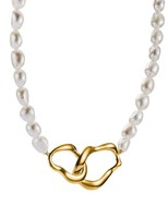 Thomas Sabo KE2321-430-14-L50V Perlenkette Natural Beauty Vergoldet Damen