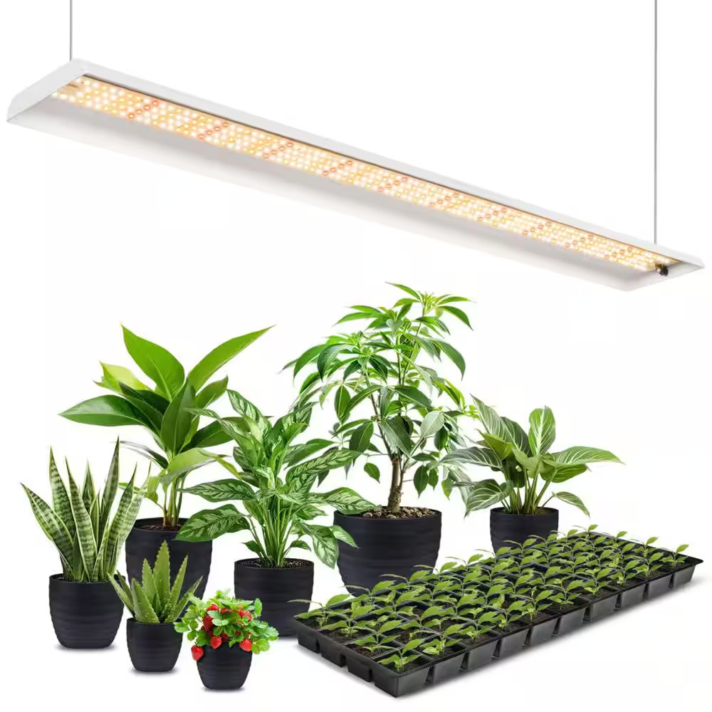 3.3 Ft. Full Spectrum LED Grow Light, 392-Leds, Dimmable wit