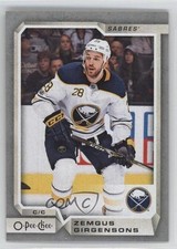 2018-19 O-Pee-Chee Silver Zemgus Girgensons #321 e6j