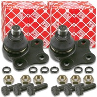 2X Febi Bilstein Traggelenk FÜHrungsgelenk Vorne Ford Fiesta 5 Fusion
