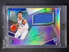 2018-19 Panini Spectra Jalen Brunson RC Rookie Auto Patch Silver /299