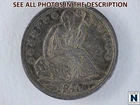 NobleSpirit GEM BU 1840 No Drapery Seated Liberty Half Dime Stunning Luster